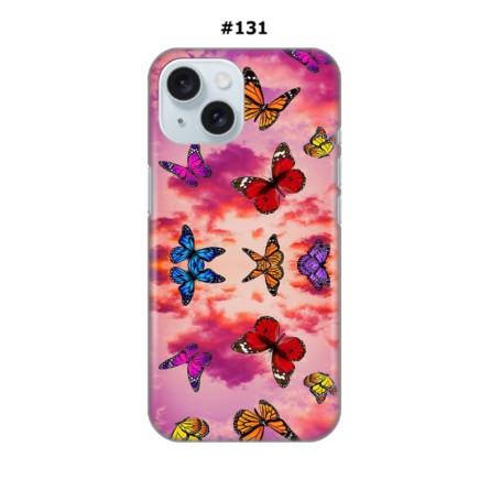 Maskica za iPhone 15 - Butterfly Sky 219801