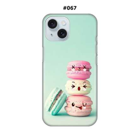 Maskica za iPhone 15 - Happy Macarons 219459