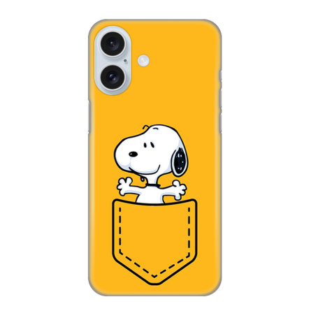 Silikonska Maskica za iPhone 16 Plus - Snoopy 238388