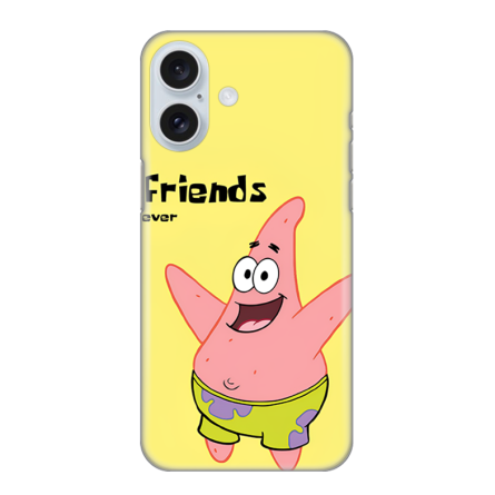 Silikonska Maskica za iPhone 16 Plus - Star BFF 238395