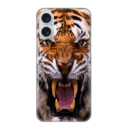 Silikonska Maskica za iPhone 16 Plus - Wild Tiger 238412