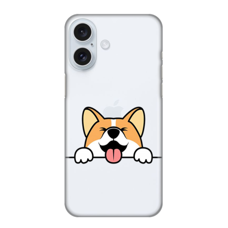 Silikonska Maskica za iPhone 16 - Shiba Inu 238277