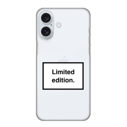 Silikonska Maskica za iPhone 16 Plus - Limited Edition 238416