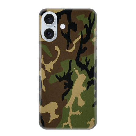 Silikonska Maskica za iPhone 16 Plus - Camouflage 238425