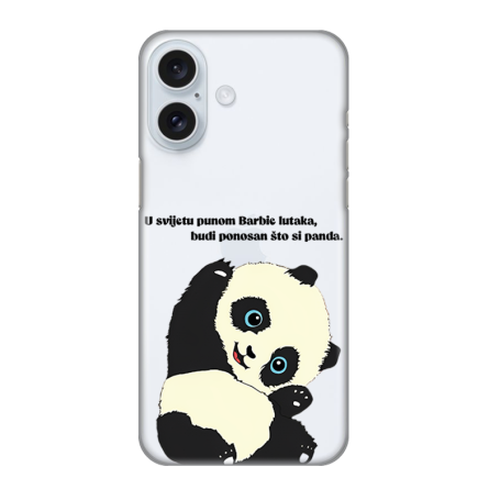 Silikonska Maskica za iPhone 16 - Panda 238328