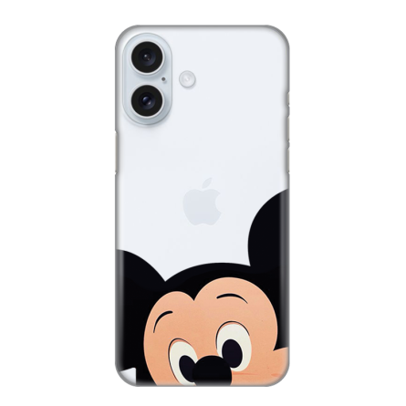 Silikonska Maskica za iPhone 16 Plus - Mouse Close Up 238452