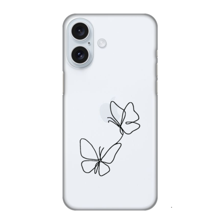 Silikonska Maskica za iPhone 16 - Leptiri - LA-26 238377