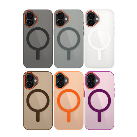 Magsafe poluprozirna čvrsta maskica za iPhone 16 – Više boja 252617