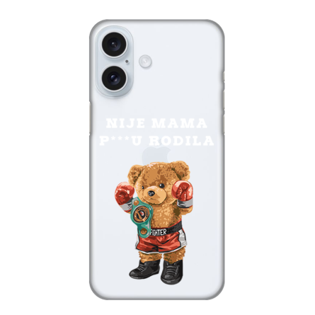 Silikonska Maskica za iPhone 16 - Nije mama p***u rodila 238379