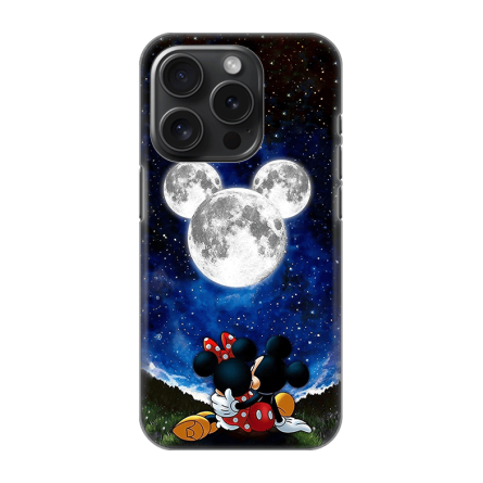 Silikonska Maskica za iPhone 16 Pro - Cartoon Moon 238474