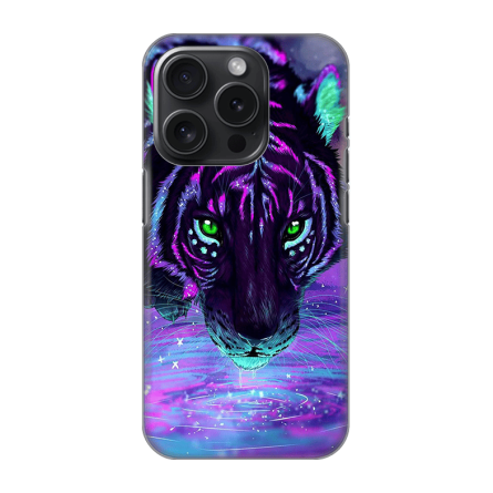 Silikonska Maskica za iPhone 16 Pro Max - Neon Tiger 238630