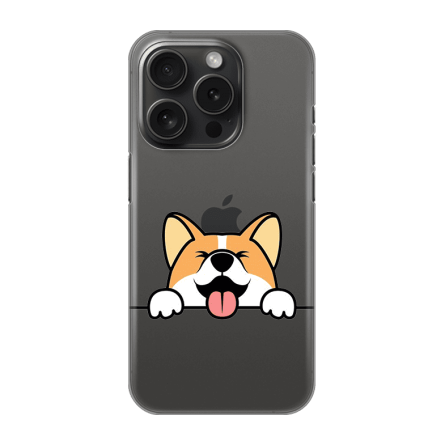 Silikonska Maskica za iPhone 16 Pro - Shiba Inu 238512