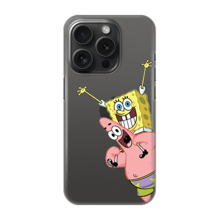 Silikonska Maskica za iPhone 16 Pro Max - Spognebob & Patrick 238641