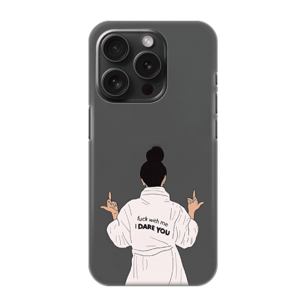 Silikonska Maskica za iPhone 16 Pro - I Dare You 238536