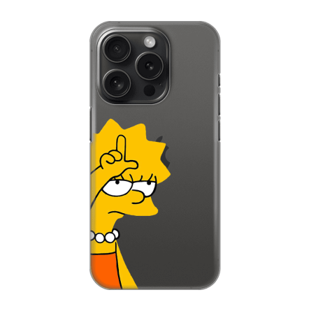 Silikonska Maskica za iPhone 16 Pro - L Stands For Loser 238544