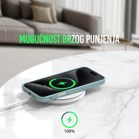 MagSafe Glossy Silikonska Maskica za iPhone 16 u više boja 253970