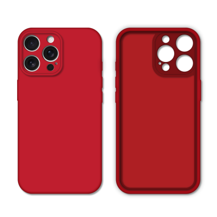 Mekana Silikonska Maskica za iPhone 16 Pro Max - Crvena 249824