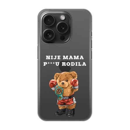 Silikonska Maskica za iPhone 16 Pro - Nije mama p***u rodila 238608
