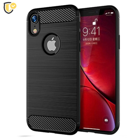 Silikonska Carbon Maskica za iPhone XR 39849