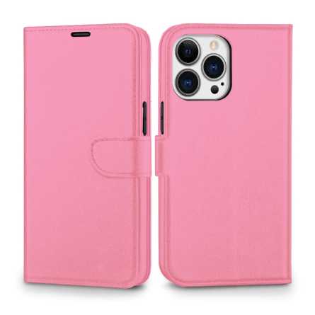 Preklopna maskica za iPhone 14 Pro - Roza 222646