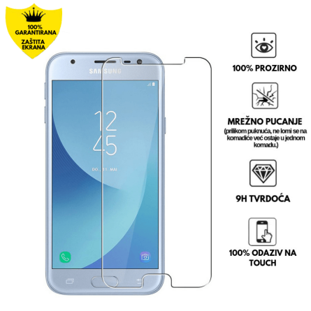 Zaštitno Staklo za ekran za Galaxy J3 (2017) (2D) - Prozirno 139821
