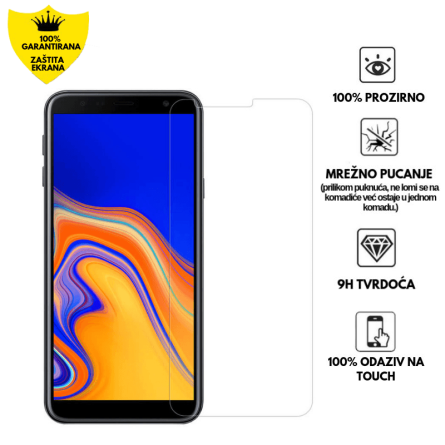 Zaštitno Staklo za ekran za Samsung Galaxy J4 (2018) (2D) - Prozirno 180268