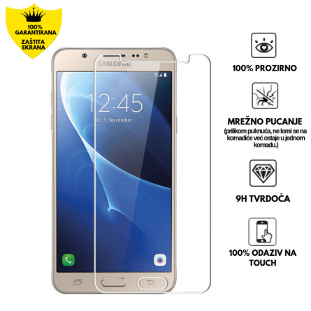Zaštitno Staklo za ekran za Galaxy J7 (2017) (2D) - Prozirno 139751