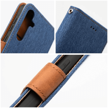Jeans preklopna maskica za Samsung Galaxy S25 FE - Plava 264968