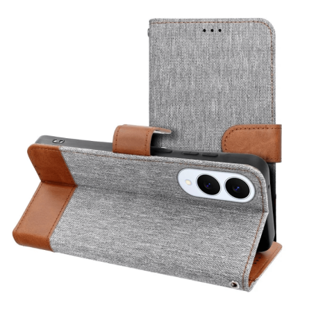 Jeans preklopna maskica za Samsung Galaxy S25 Edge - Siva 259285