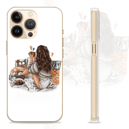 Silikonska maskica za mobitel - Hot cocoa - jesen-21 238196