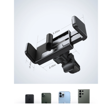 Joyroom Univerzalni Držač mobitela Za Ventilaciju - crni 255153