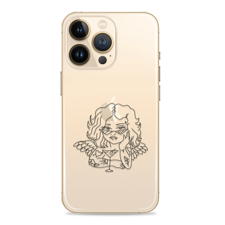 Silikonska maskica za mobitel - Cocktail Angel - LA-29 225266