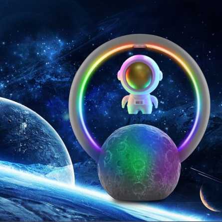 Levitirajuća RBG Astronaut Lampa sa zvučnikom 256890