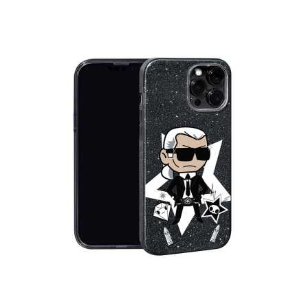 Premium 3u1 maskica sa šljokicama - LK12 - crna 241505