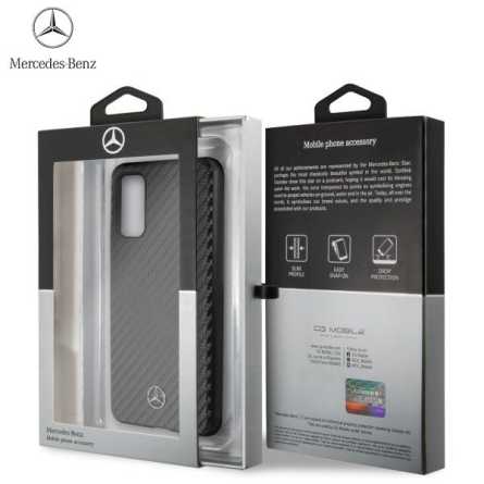 Mercedes Benz Originalna Maskica za Galaxy S20 Plus  –  Crna 100151