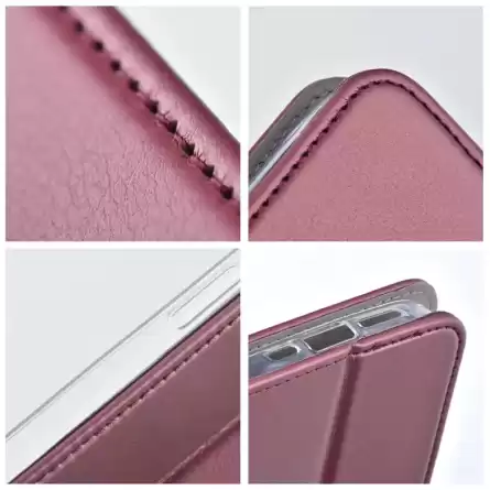 Smart Magnetic Maskica za Galaxy S25 Plus - Bordo 246392
