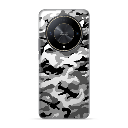 Silikonska Maskica za Honor X9b / Magic 6 Lite - Camouflage - siva 236771