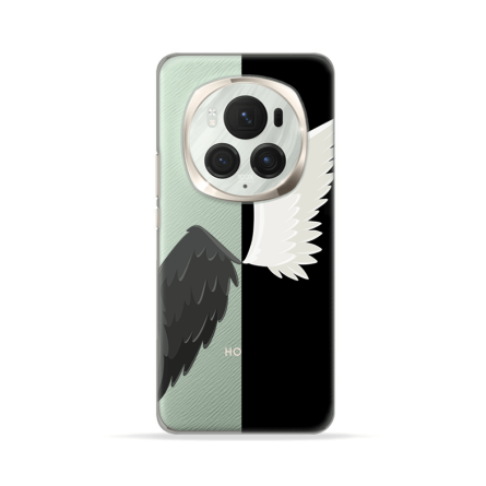 Silikonska Maskica za Honor Magic 6 Pro - Black & White 233215