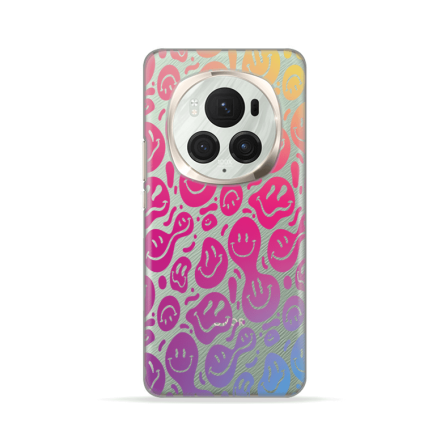 Silikonska Maskica za Honor Magic 6 Pro - Colorful Smiley 233250