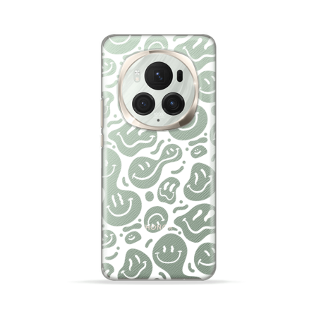 Silikonska Maskica za Honor Magic 6 Pro - White Smiley 233252