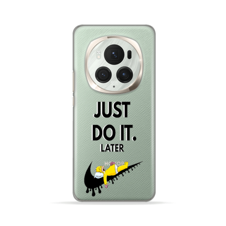 Silikonska Maskica za Honor Magic 6 Pro - Just Do It (Later) 243352
