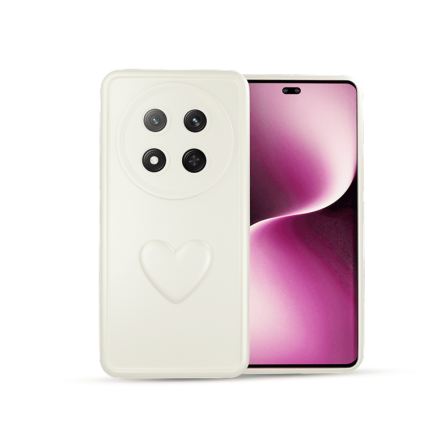 Silikonska "3D Heart" Maskica za Honor Magic 7 Lite / X9c u više boja 254648