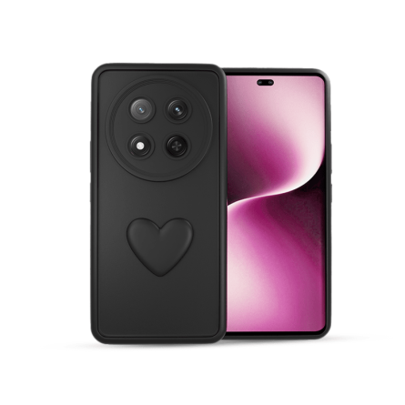 Silikonska "3D Heart" Maskica za Honor Magic 7 Lite / X9c u više boja 254649