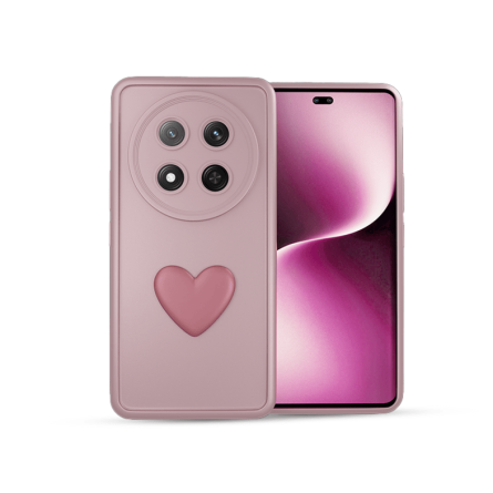 Silikonska "3D Heart" Maskica za Honor Magic 7 Lite / X9c u više boja 254651