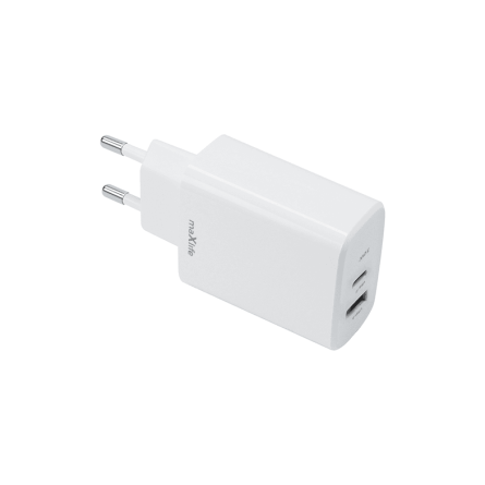 Maxlife zidni punjač PD QC - USB + Type C - 30W 243078