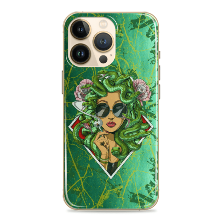 Silikonska Maskica za mobitel - Meduza zeleni marble - MBL20 239018