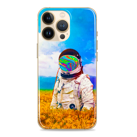 Silikonska Maskica za mobitel - Astronaut u polju - MC02 246171