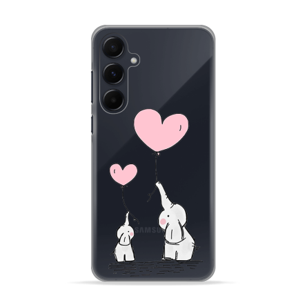 Silikonska Maskica za Samsung Galaxy A16 - Elephant Heart 244840