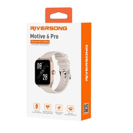 Riversong smartwatch Motive 6 Pro SW62 - Rose Gold 242652