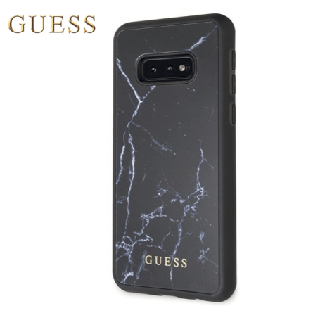 Mramorna GUESS maskica za Galaxy S10e- Crna 44216